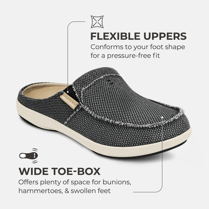 Canvas Arch Support Slippers - Buy 1 Get 1 Free